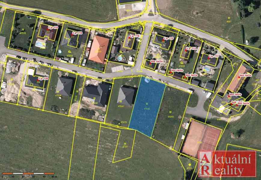 Stavební pozemek Slavče, 1269 m2 - foto 2