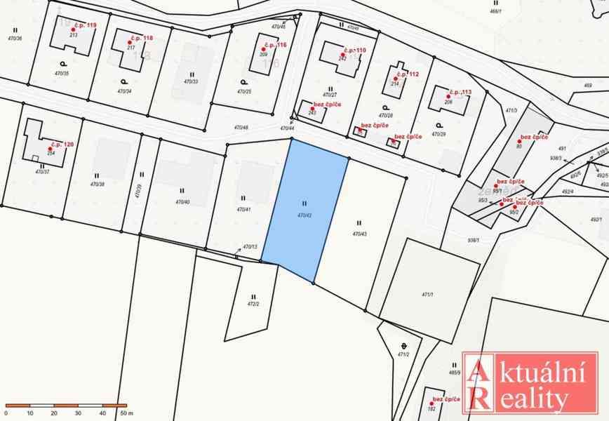 Stavební pozemek Slavče, 1269 m2 - foto 3