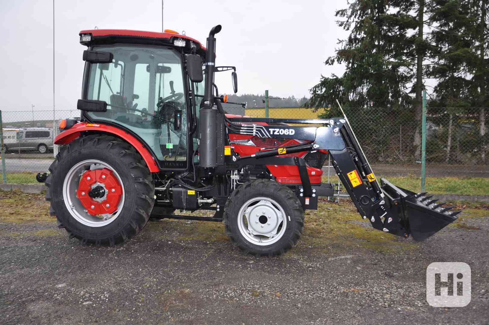 Prodam traktor HANWO HWB 604C, STAGE V, pohodlná kabina - foto 1