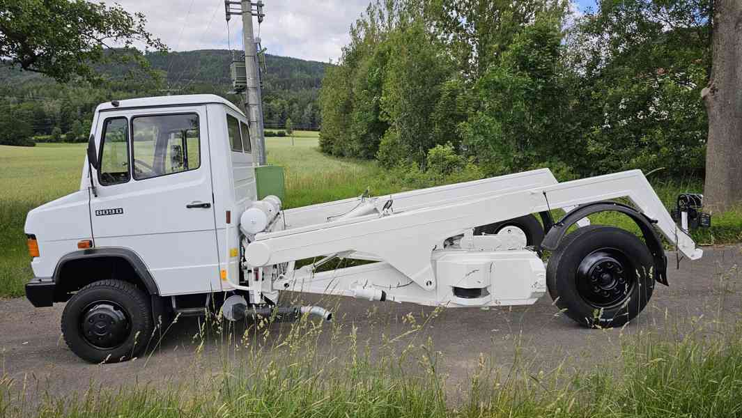 MERCEDES 809 - RUTHMANN nosič kontejnerů - SPZ sam. stroj - foto 7