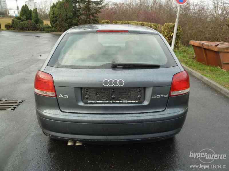 AUDI A3 SPORT 2,0 TDi S-LINE.05/2004..103 KW..NOVÁ SPOJKA - foto 5