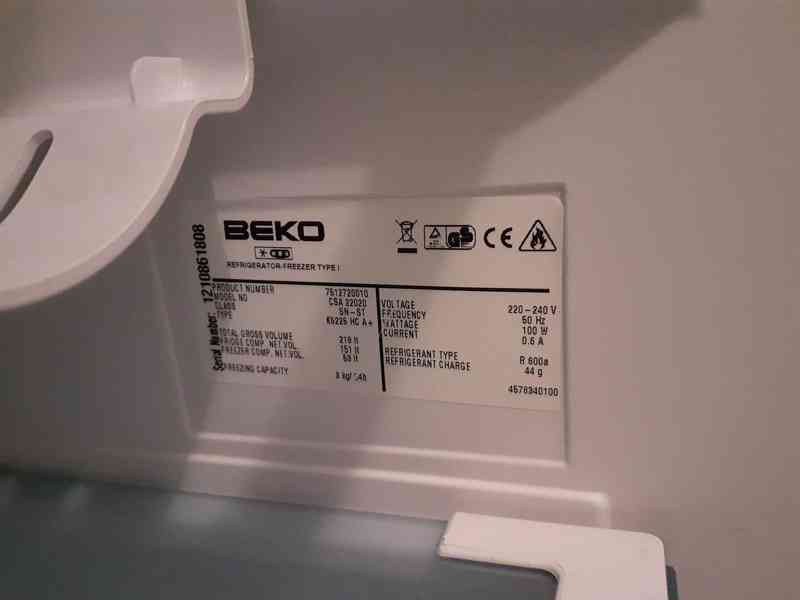 Lednice s mrazákem BEKO - foto 4