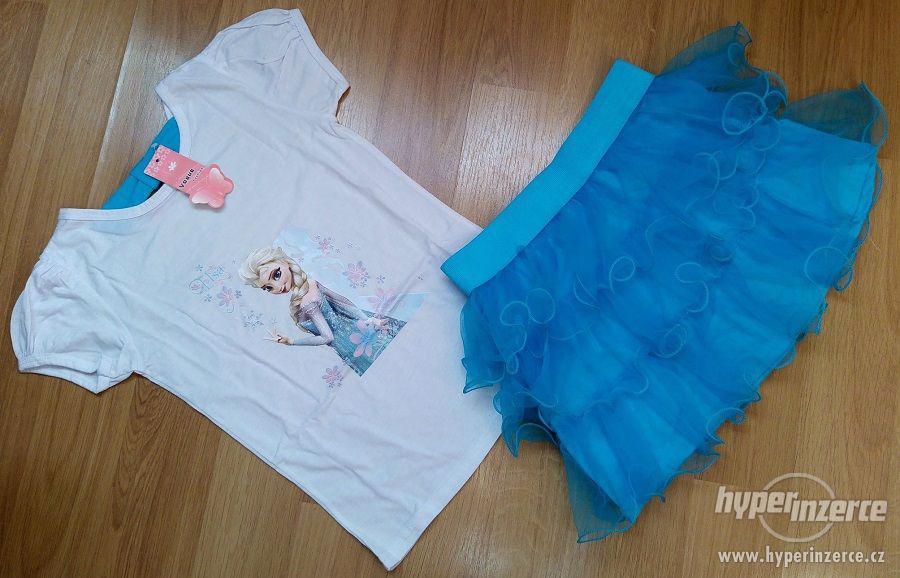 Tričko + sukně Elsa z Ledového království-různé vel. - foto 1
