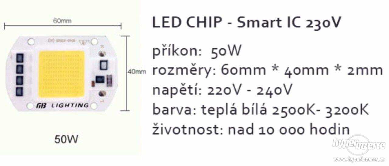 LED chip  350W  230V - Extrémní výkon - foto 3