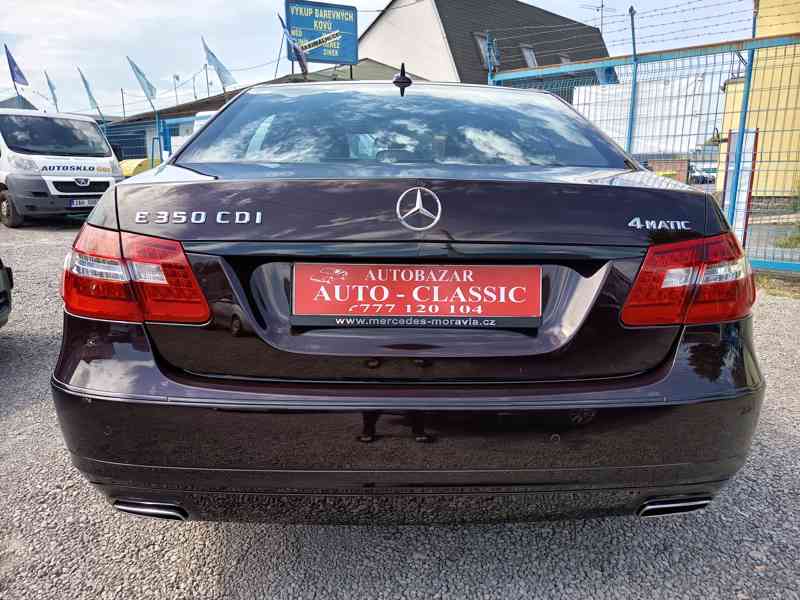 MERCEDES Benz E 350 4Matic ČR  - foto 16