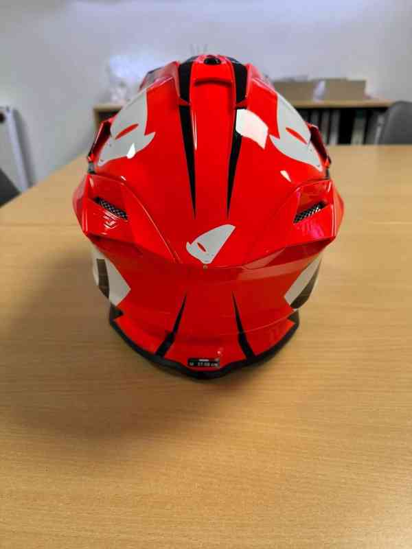 Motokrosová přilba UFO Interceptor II Red Devil Carbon - foto 4