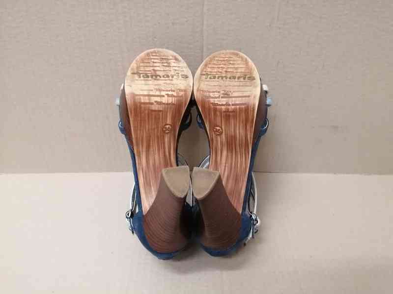 Modré sandále vel.36 - foto 9