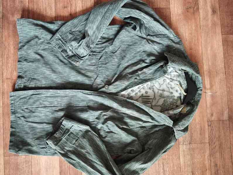 Originál khaki vojenský kabát, vel. 2A-OZKN - foto 4