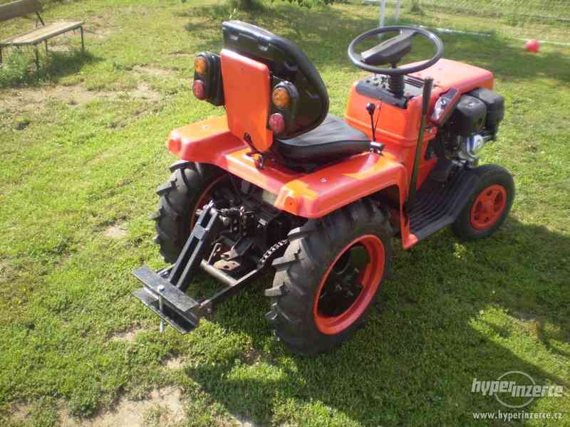 Prodám traktor MT8-070 mini s  motorem 13HP - foto 3