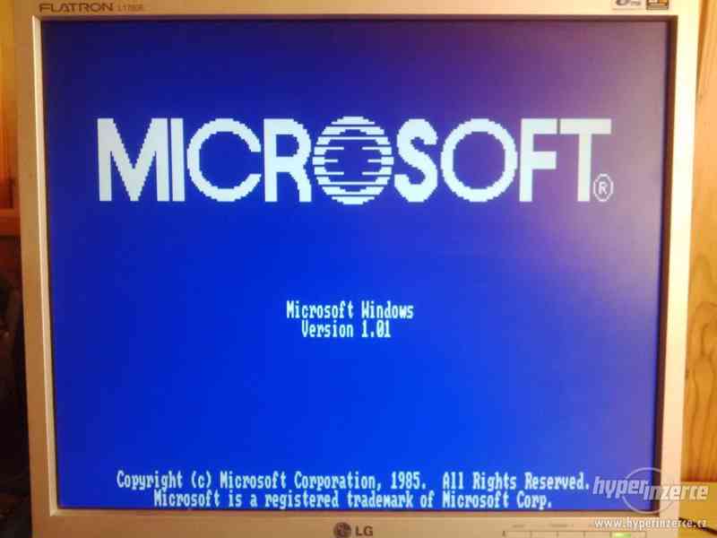 Historická legenda Windows 1.01 - bazar - Hyperinzerce.cz