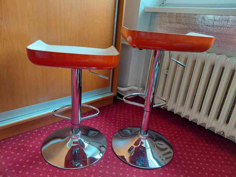 Barová židlička - 2 kusy - foto 5