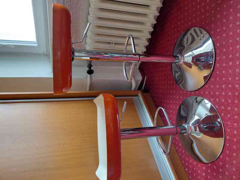 Barová židlička - 2 kusy - foto 6