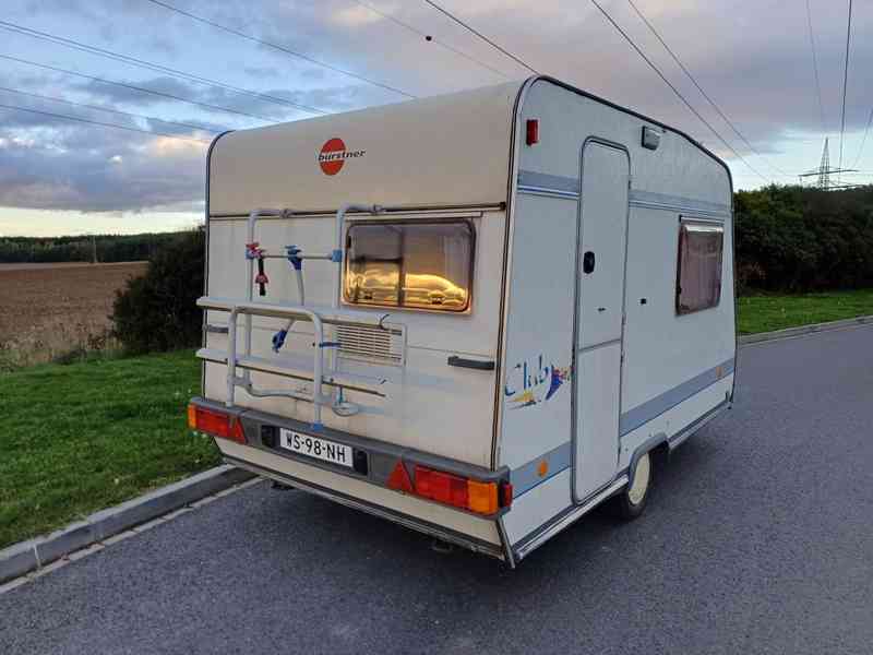 Karavan Bürstner + toaleta + předstan + nová STK + 100 km/h  - foto 4