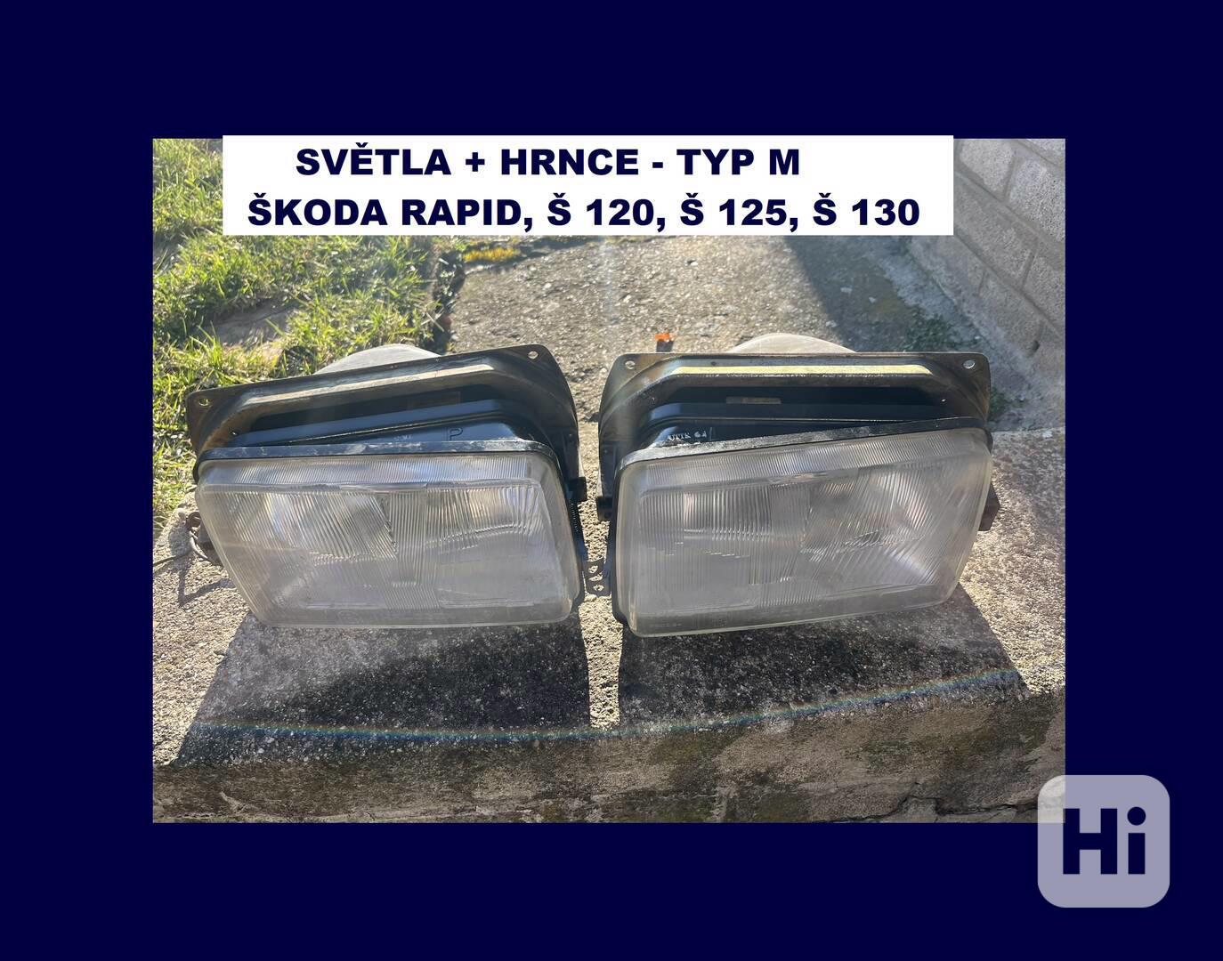 Světla + hrnce ŠKODA RAPID, Š120, Š125 - foto 1