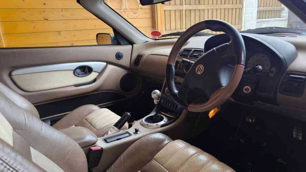MG F VVC – facelift, RHD, CZ SPZ, výjimečný interiér,  - foto 12