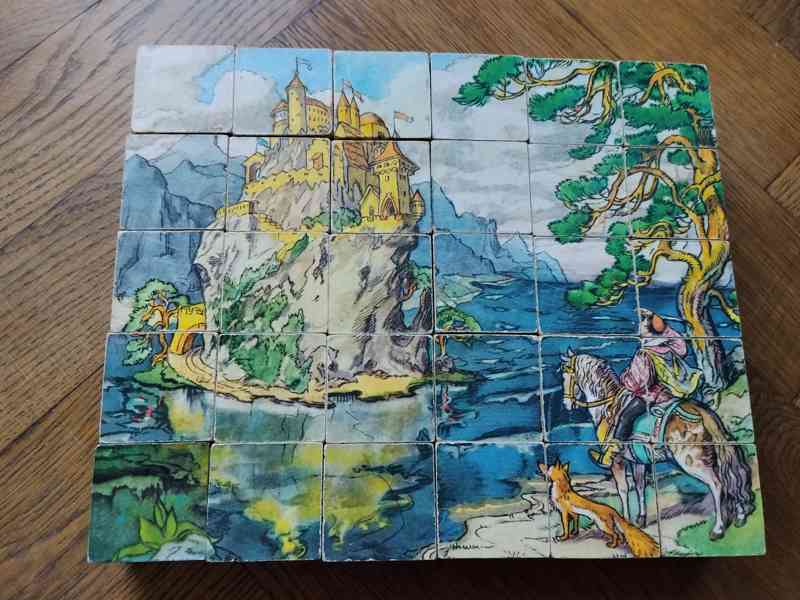 Kostky Pták ohnivák a liška Ryška, M. F. Kvěchová - foto 7