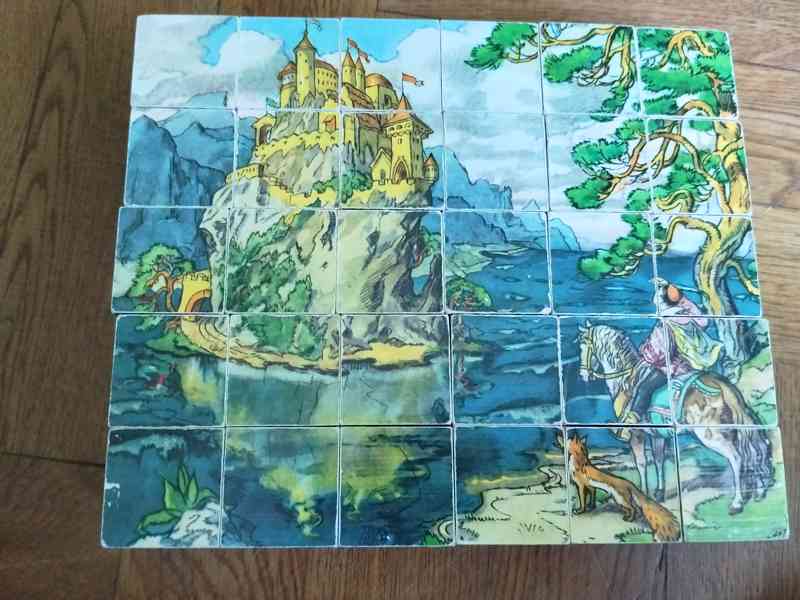 Kostky Pták ohnivák a liška Ryška, M. F. Kvěchová - foto 4