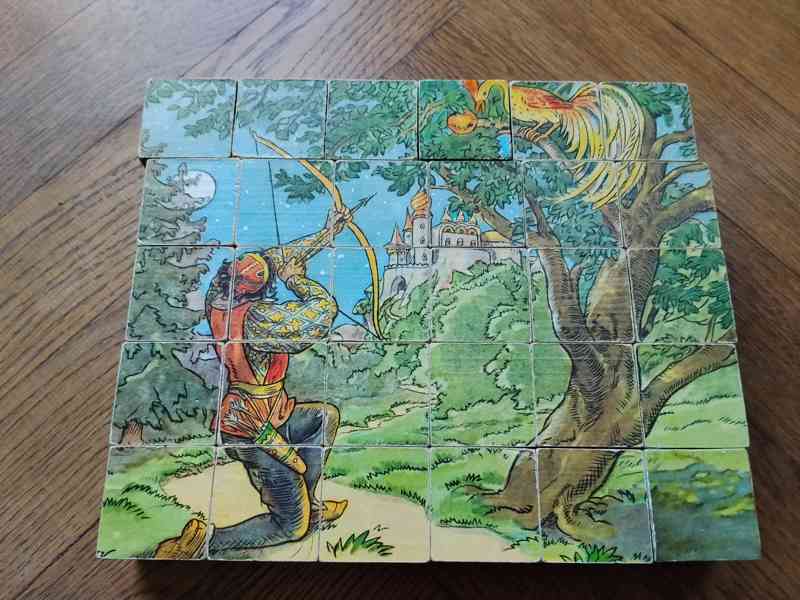 Kostky Pták ohnivák a liška Ryška, M. F. Kvěchová - foto 5