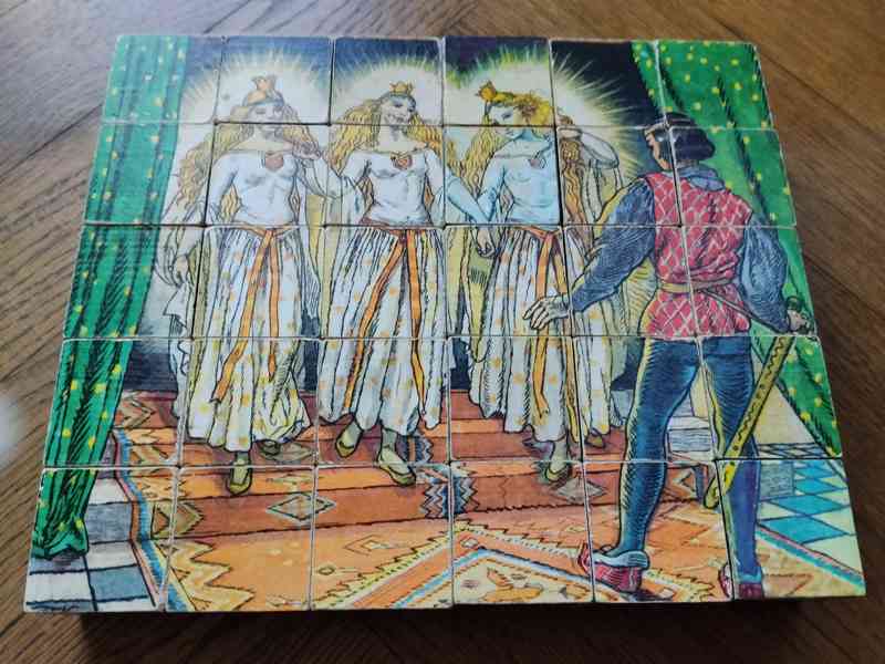 Kostky Pták ohnivák a liška Ryška, M. F. Kvěchová - foto 6