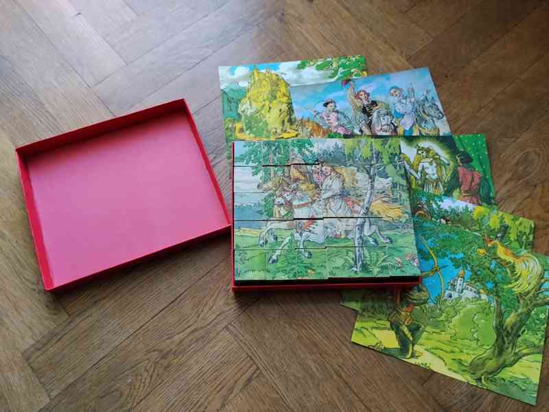 Kostky Pták ohnivák a liška Ryška, M. F. Kvěchová - foto 2