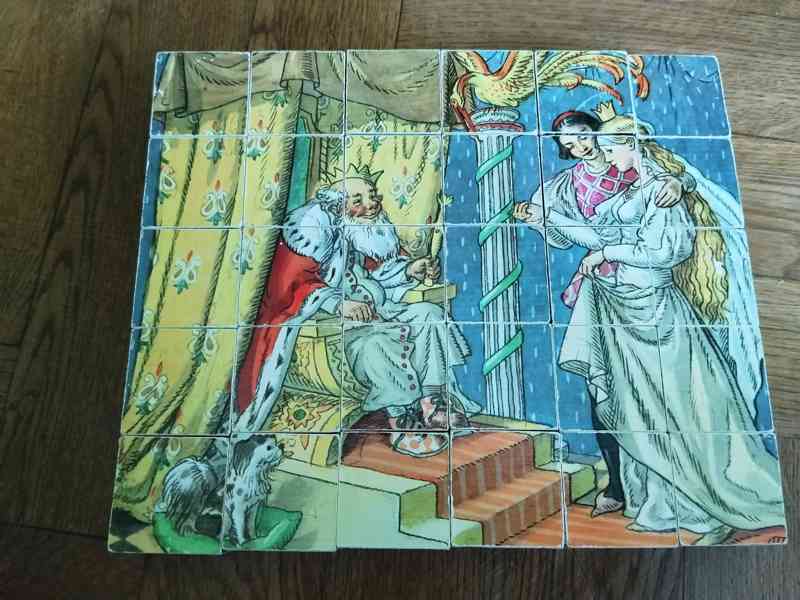 Kostky Pták ohnivák a liška Ryška, M. F. Kvěchová - foto 3