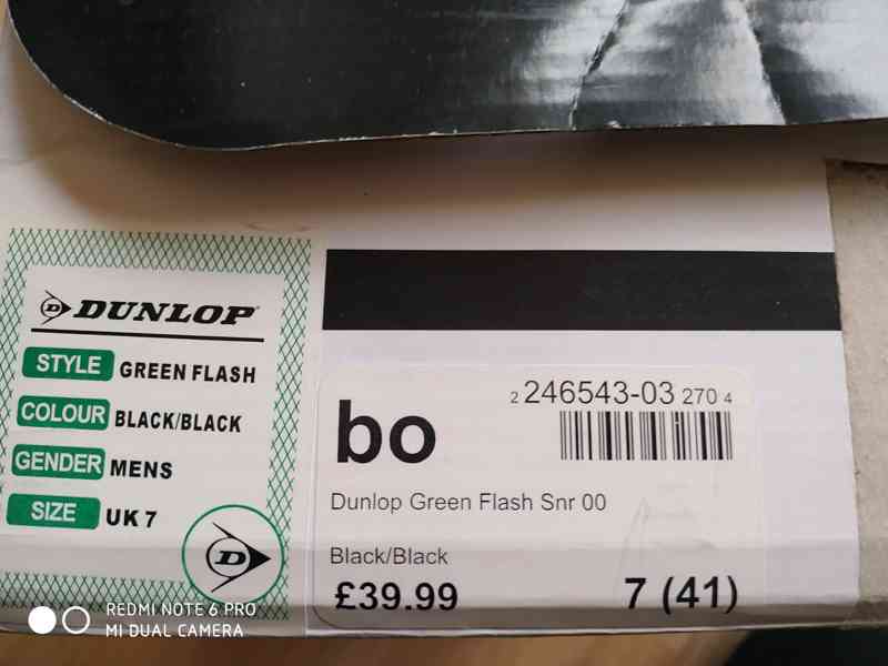 !NOVÉ! DUNLOP Green Flash - pánské tenisky vel. 41 - foto 6