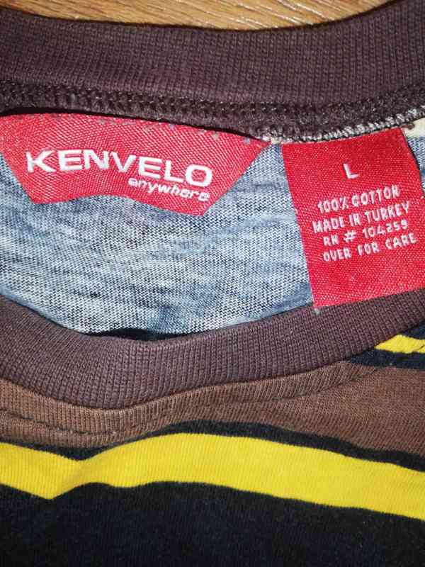 Bavlněné triko KENVELO vel.L - foto 3