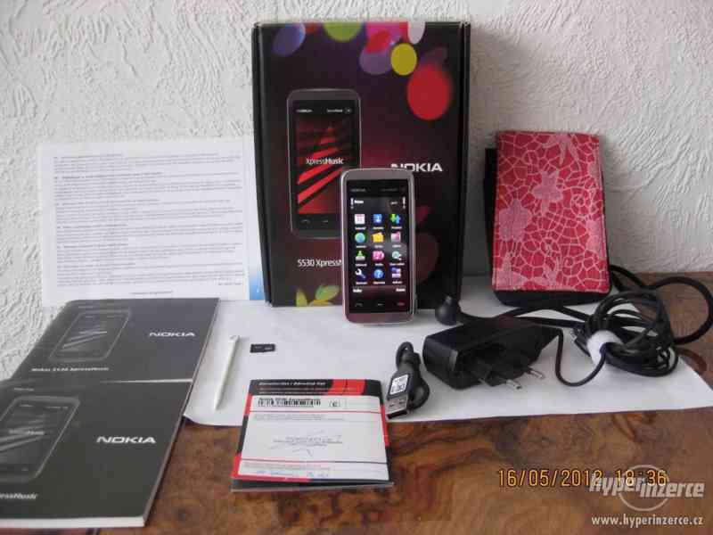 NOKIA 5530 pink+SIM karta s bonusem  ZDARMA!!! - foto 1