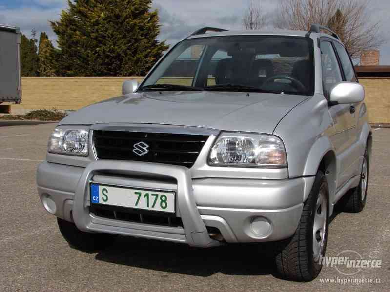 Suzuki Grand Vitara 1.6i 4x4,Klima,12.2003 - foto 2