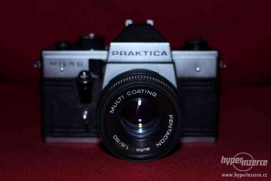 Zrcadlovka Praktica MTL 5B+ objektiv Pentacon 1.8/50mm - foto 1