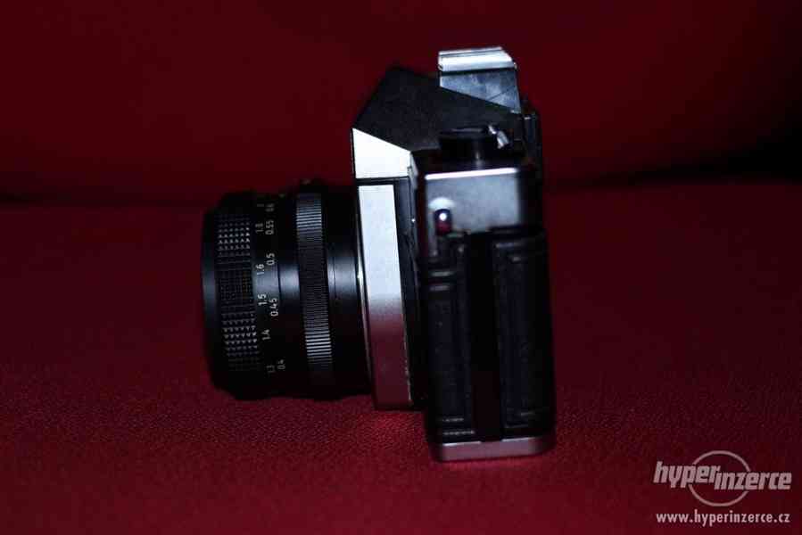 Zrcadlovka Praktica MTL 5B+ objektiv Pentacon 1.8/50mm - foto 4