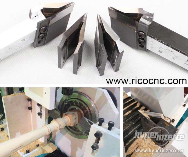 Carbide CNC Wood Lathe Cutters Bits Woo Turning Knife Tools - foto 2