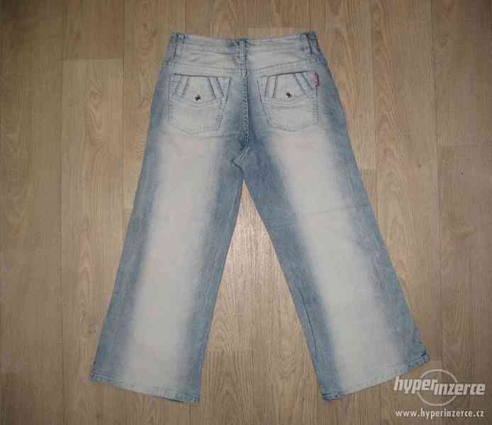 Riflové 3/4 kalhoty LELOWTH JEANS, vel. 27 - foto 2