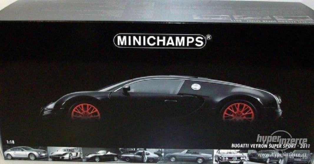 Nový Bugatti Veyron Super Sport 2011 1:18 Minichamps - foto 9