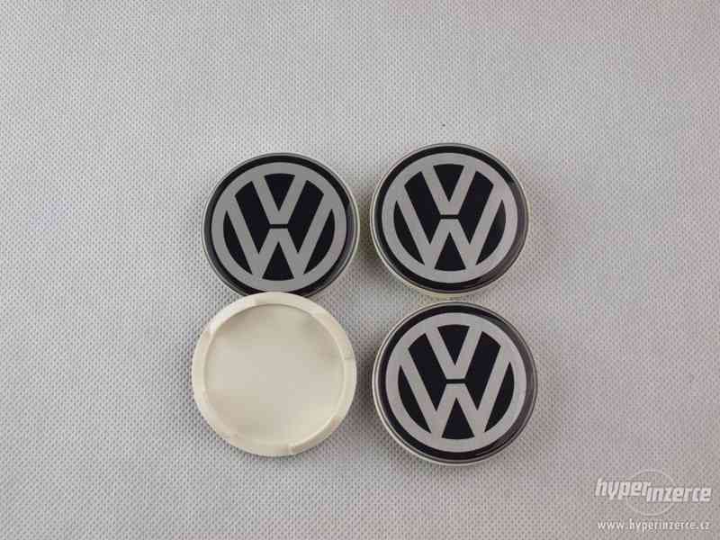 Volkswagen středy kol 60/56mm AEZ, Dezent, Enzo - černé - foto 2