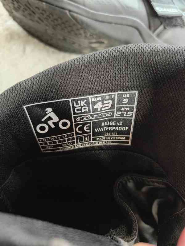 Cestovní boty Alpinestars Ridge V2 - foto 5