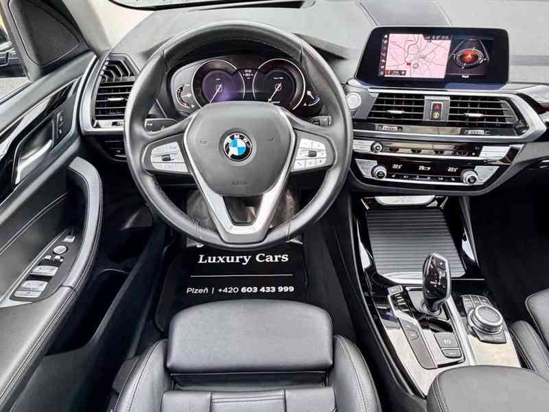 BMW X3 20d PANO HeadUp Tažné LED 19" kola 59.000 km AUTOMAT  - foto 13