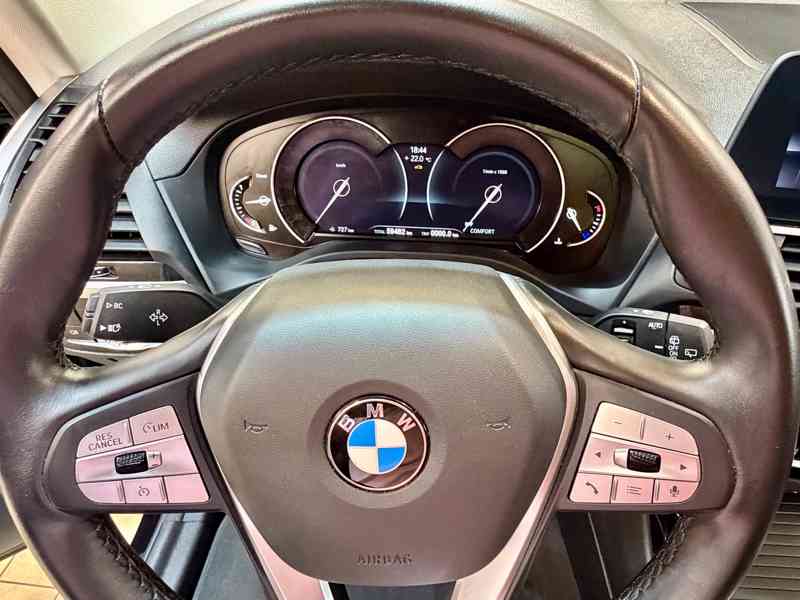 BMW X3 20d PANO HeadUp Tažné LED 19" kola 59.000 km AUTOMAT  - foto 20