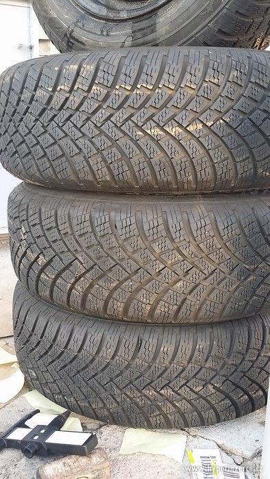 Plechove disky orig. 5x112 6jx15 et31 pneu Taxat 195/65 r15 - foto 2