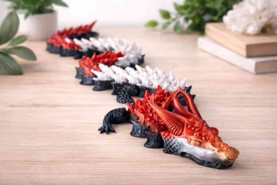 🐉 Dekorativní drak – originální výrazná ozdoba do interiéru - foto 3