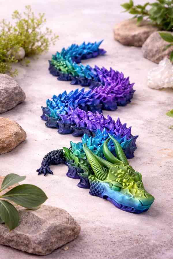 🐉 Dekorativní drak – originální výrazná ozdoba do interiéru - foto 4