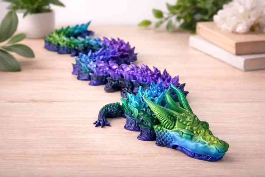 🐉 Dekorativní drak – originální výrazná ozdoba do interiéru - foto 2