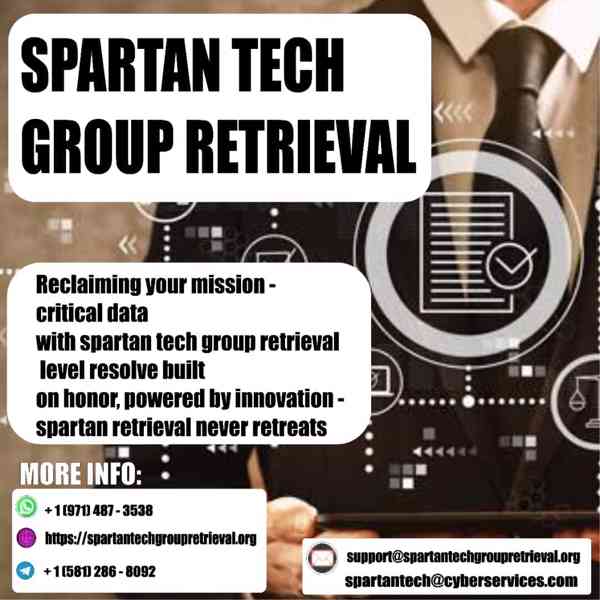 WAYS TO RECOVER YOUR LOST BTC : SPARTAN TECH GROUP RETRIEVAL - foto 4