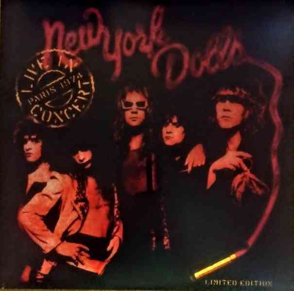 New York Dolls – Live In Concert (Paris 1974)  (LP