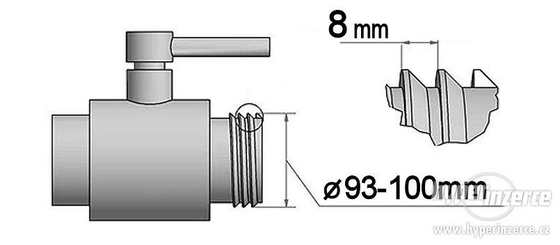 Redukce na nádrž - IBC 1000L na velký ventil - foto 4