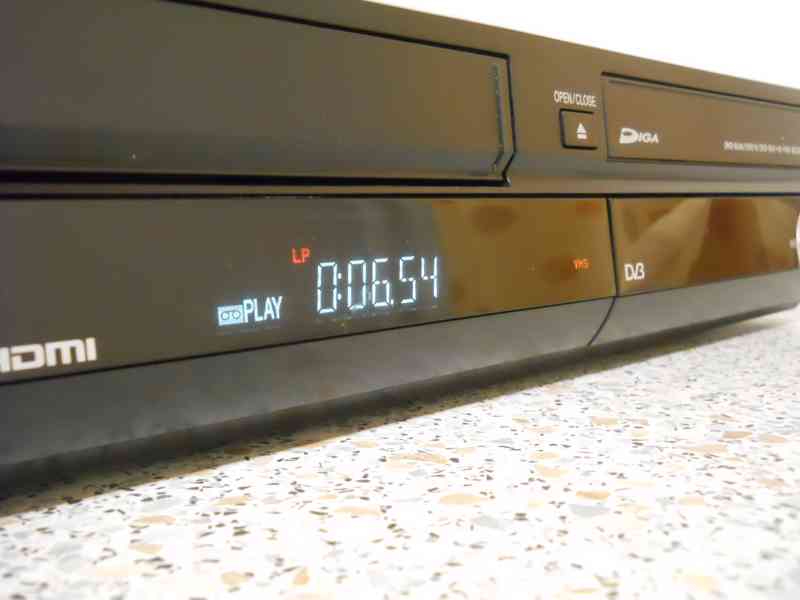 ⚠️VHS-DVD rekordér Panasonic DMR EZ47 HDMi - foto 5