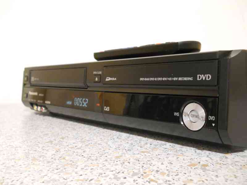 ⚠️VHS-DVD rekordér Panasonic DMR EZ47 HDMi - foto 2