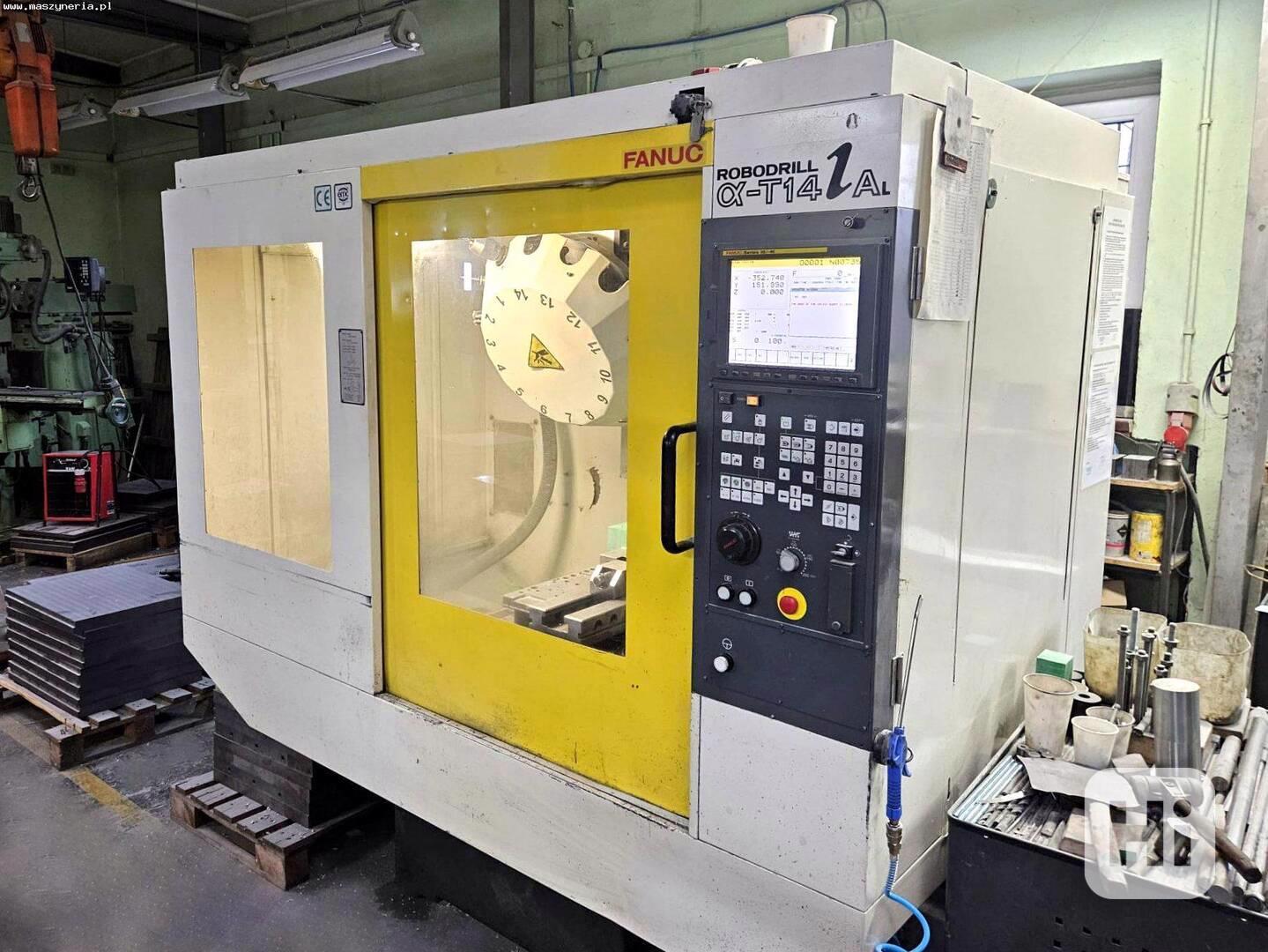 CNC obráběcí centrum FANUC Robodrill ALPHA-T14iAL - foto 1