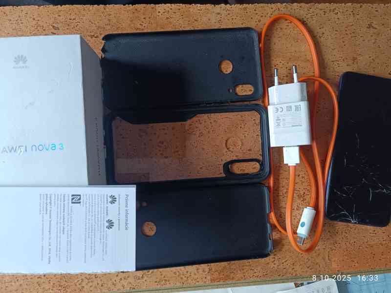 Prodám tel. HUAWEI NOVA 3, 4 GB /128 GB, má prasklé sklo - foto 6