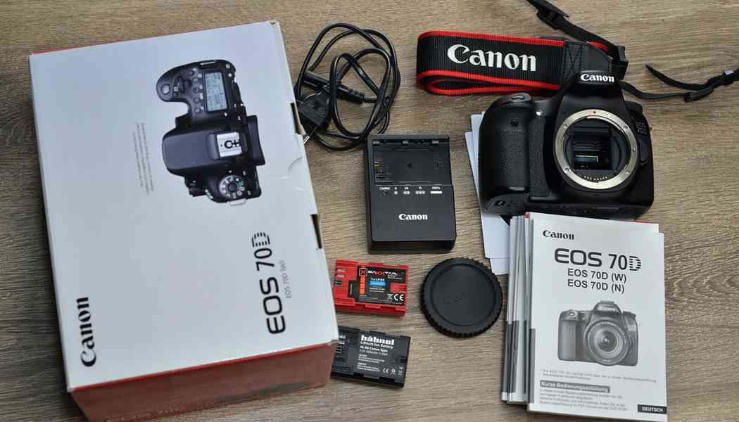 Canon EOS 70D 20,2 Mpix *Full HDV*Wi-fi* 15000 Exp - foto 3